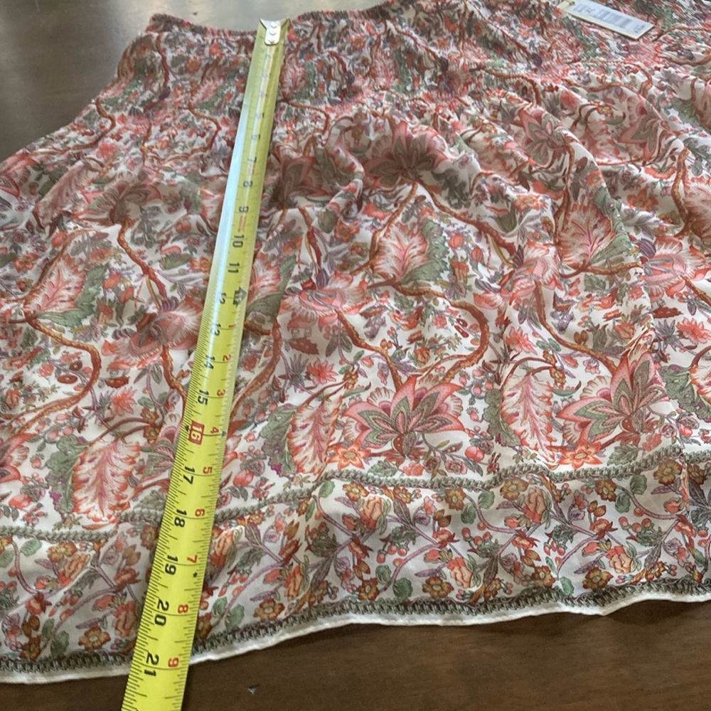 Floral Print Skirt